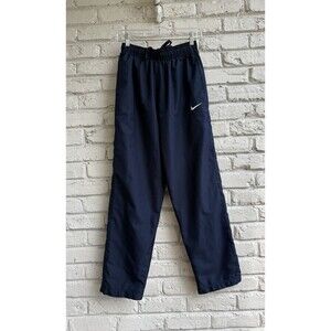 Nike Swoosh Men's 100% Nylon Windbreaker Track Pants Size MEDIUM Activewear